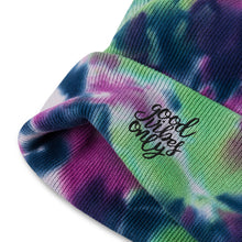 Load image into Gallery viewer, 'Good Vibes Only' Tie-dye beanie
