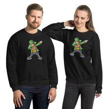 Load image into Gallery viewer, 'Dabbing Leprechaun - St. Patrick's Day' Unisex Sweatshirt