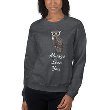 Load image into Gallery viewer, 'Owl Always Love You' Unisex Sweatshirt