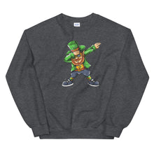 Load image into Gallery viewer, 'Dabbing Leprechaun - St. Patrick's Day' Unisex Sweatshirt