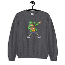 Load image into Gallery viewer, 'Dabbing Leprechaun - St. Patrick's Day' Unisex Sweatshirt