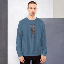 Load image into Gallery viewer, 'Grey Owl' Unisex Sweatshirt