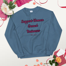 Load image into Gallery viewer, 'Support Women Owned Businesses' Unisex Sweatshirt