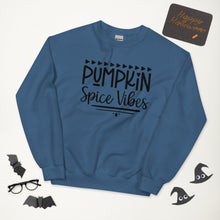 Load image into Gallery viewer, 'Pumpkin Spice Vibes' Unisex Sweatshirt