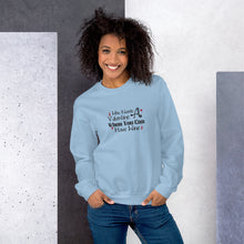 Load image into Gallery viewer, 'Who Needs A Valentine When You Can Have Wine' Unisex Sweatshirt