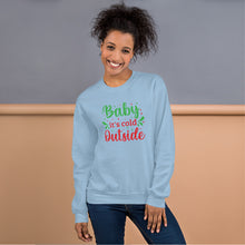 Load image into Gallery viewer, 'Baby It's Cold Outside' Unisex Sweatshirt