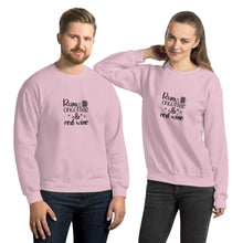 Load image into Gallery viewer, 'Runs On Coffee & Red Wine' Unisex Sweatshirt