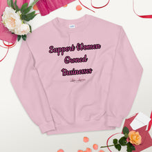 Load image into Gallery viewer, 'Support Women Owned Businesses' Unisex Sweatshirt