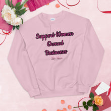 Load image into Gallery viewer, 'Support Women Owned Businesses' Unisex Sweatshirt