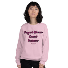 Load image into Gallery viewer, 'Support Women Owned Businesses' Unisex Sweatshirt