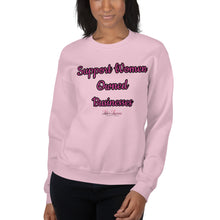 Load image into Gallery viewer, 'Support Women Owned Businesses' Unisex Sweatshirt