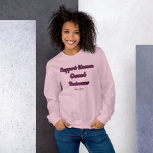 Load image into Gallery viewer, 'Support Women Owned Businesses' Unisex Sweatshirt