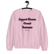 Load image into Gallery viewer, 'Support Women Owned Businesses' Unisex Sweatshirt