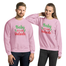 Load image into Gallery viewer, 'Baby It's Cold Outside' Unisex Sweatshirt