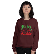 Load image into Gallery viewer, 'Baby It's Cold Outside' Unisex Sweatshirt