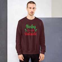 Load image into Gallery viewer, 'Baby It's Cold Outside' Unisex Sweatshirt