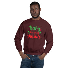 Load image into Gallery viewer, 'Baby It's Cold Outside' Unisex Sweatshirt