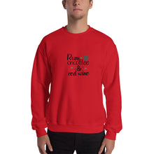 Load image into Gallery viewer, 'Runs On Coffee & Red Wine' Unisex Sweatshirt