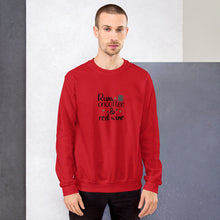 Load image into Gallery viewer, 'Runs On Coffee & Red Wine' Unisex Sweatshirt