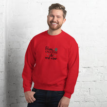 Load image into Gallery viewer, 'Runs On Coffee & Red Wine' Unisex Sweatshirt