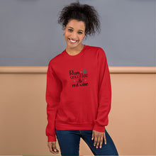 Load image into Gallery viewer, 'Runs On Coffee & Red Wine' Unisex Sweatshirt
