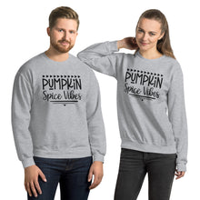 Load image into Gallery viewer, 'Pumpkin Spice Vibes' Unisex Sweatshirt