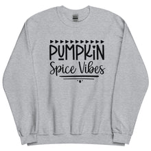 Load image into Gallery viewer, 'Pumpkin Spice Vibes' Unisex Sweatshirt