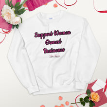 Load image into Gallery viewer, 'Support Women Owned Businesses' Unisex Sweatshirt