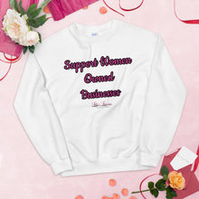 Load image into Gallery viewer, 'Support Women Owned Businesses' Unisex Sweatshirt