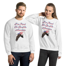 Load image into Gallery viewer, 'I'm Proud To Be An American' Unisex Sweatshirt