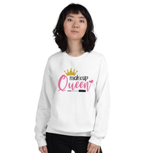 Load image into Gallery viewer, 'Makeup Queen' Unisex Sweatshirt