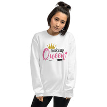 Load image into Gallery viewer, 'Makeup Queen' Unisex Sweatshirt