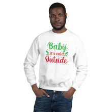 Load image into Gallery viewer, 'Baby It's Cold Outside' Unisex Sweatshirt