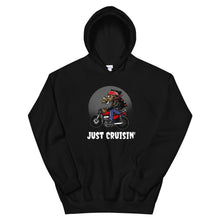 Load image into Gallery viewer, 'Just Cruisin' Motorcycle Hog' Unisex Hoodie