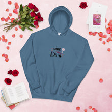 Load image into Gallery viewer, 'Wine Diva' Unisex Hoodie