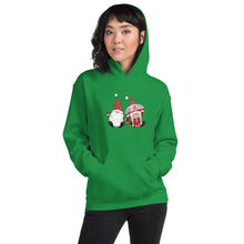 Load image into Gallery viewer, 'Merry Christmas Gnome Couple' Unisex Hoodie