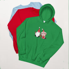 Load image into Gallery viewer, 'Merry Christmas Gnome Couple' Unisex Hoodie