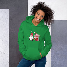 Load image into Gallery viewer, 'Merry Christmas Gnome Couple' Unisex Hoodie