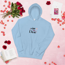 Load image into Gallery viewer, 'Wine Diva' Unisex Hoodie