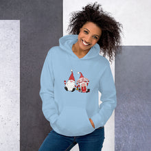 Load image into Gallery viewer, 'Merry Christmas Gnome Couple' Unisex Hoodie