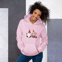 Load image into Gallery viewer, 'Merry Christmas Gnome Couple' Unisex Hoodie