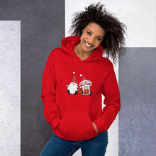 Load image into Gallery viewer, 'Merry Christmas Gnome Couple' Unisex Hoodie