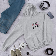 Load image into Gallery viewer, 'Wine Diva' Unisex Hoodie