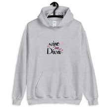 Load image into Gallery viewer, 'Wine Diva' Unisex Hoodie