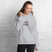 Load image into Gallery viewer, 'Wine Diva' Unisex Hoodie