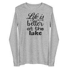 Load image into Gallery viewer, 'Life Is Better At The Lake' Unisex Long Sleeve Tee