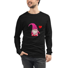 Load image into Gallery viewer, 'Gnome Valentine' Unisex Long Sleeve Tee