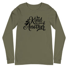 Load image into Gallery viewer, 'Be Kind to One Another' Unisex Long Sleeve Tee