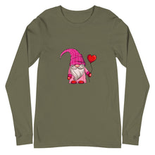 Load image into Gallery viewer, 'Gnome Valentine' Unisex Long Sleeve Tee