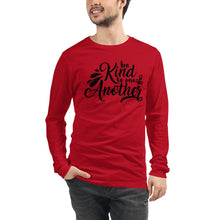 Load image into Gallery viewer, 'Be Kind to One Another' Unisex Long Sleeve Tee